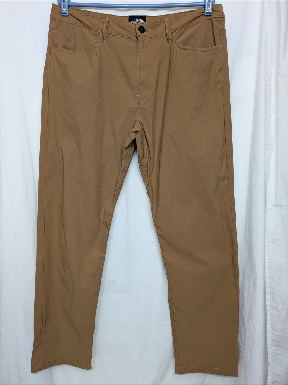 The North Face Tan Hiking Pants Mens 36 Outdoor Trail Stretch